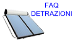 FAQ detrazioni pannelli solare termico climablu