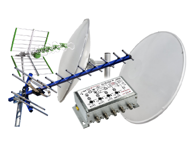 climablu impianto antenna tv digitale terrestre satellitare