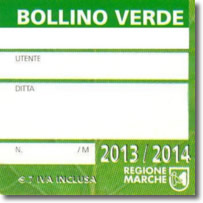 climablu autorizzata ad applicare il bollino verde Regione Marche